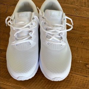 Nike zoom all out... triple white... size 13